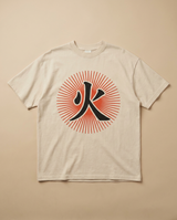 HANABI tee — kanji 火