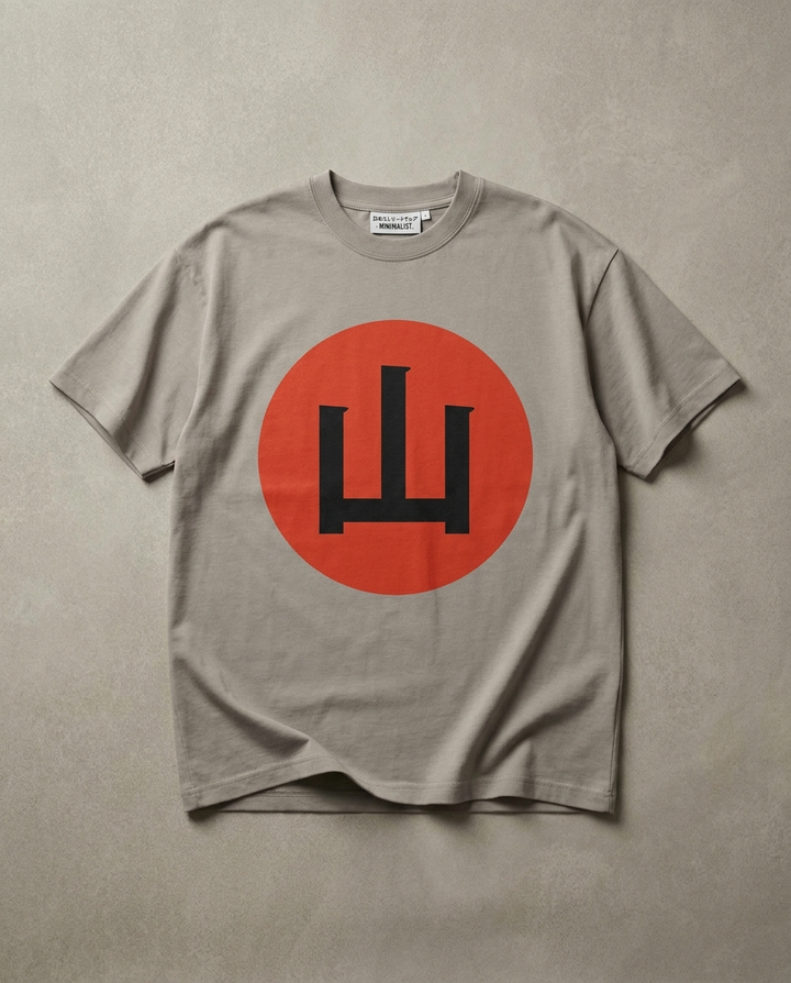 FUJI tee — kanji 山